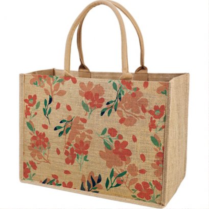 ถุงผ้ากระสอบ Jute Tote Bag